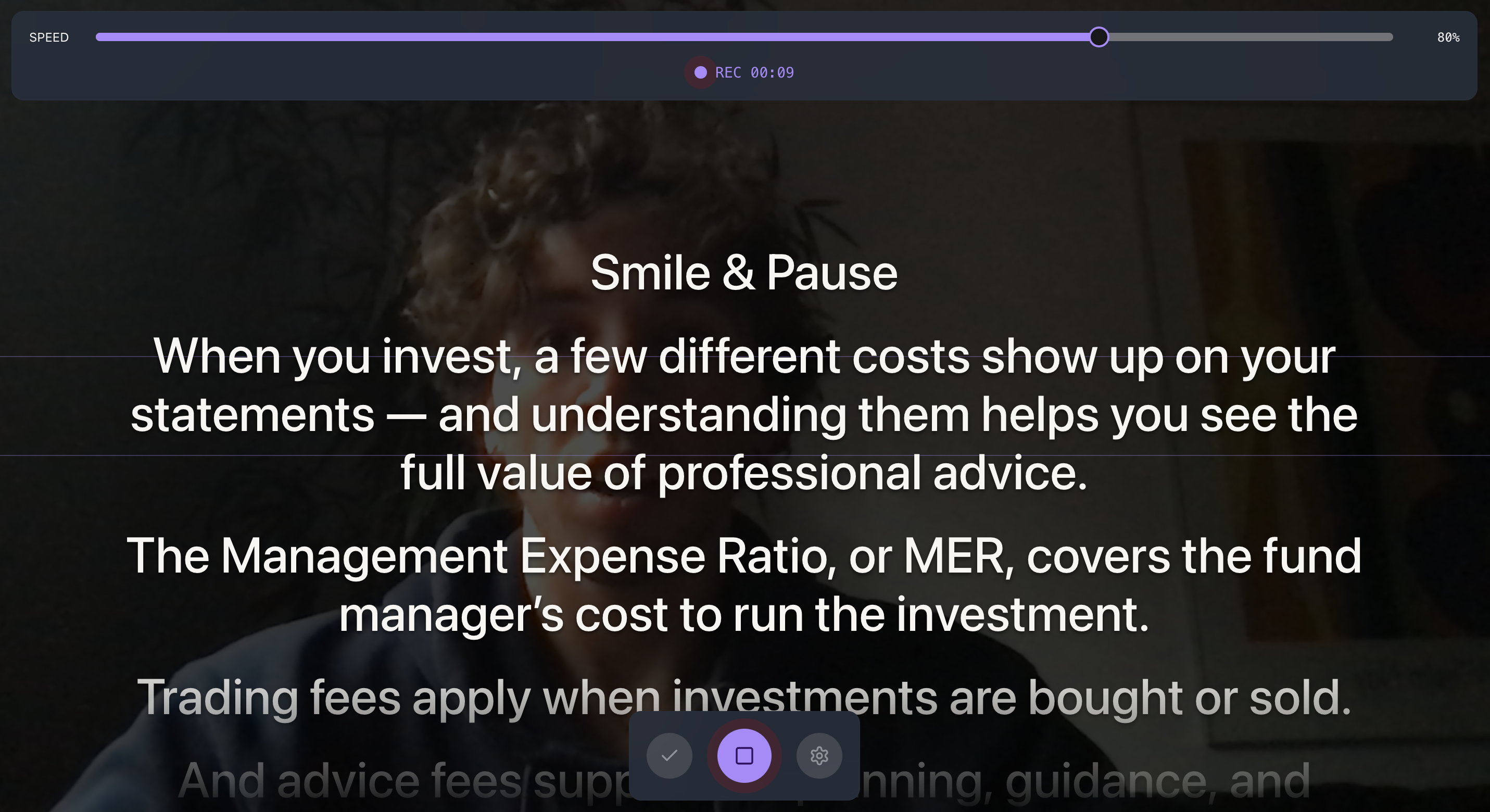 Baking Bread Teleprompter